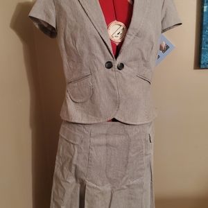 Skirt and Blazer Set